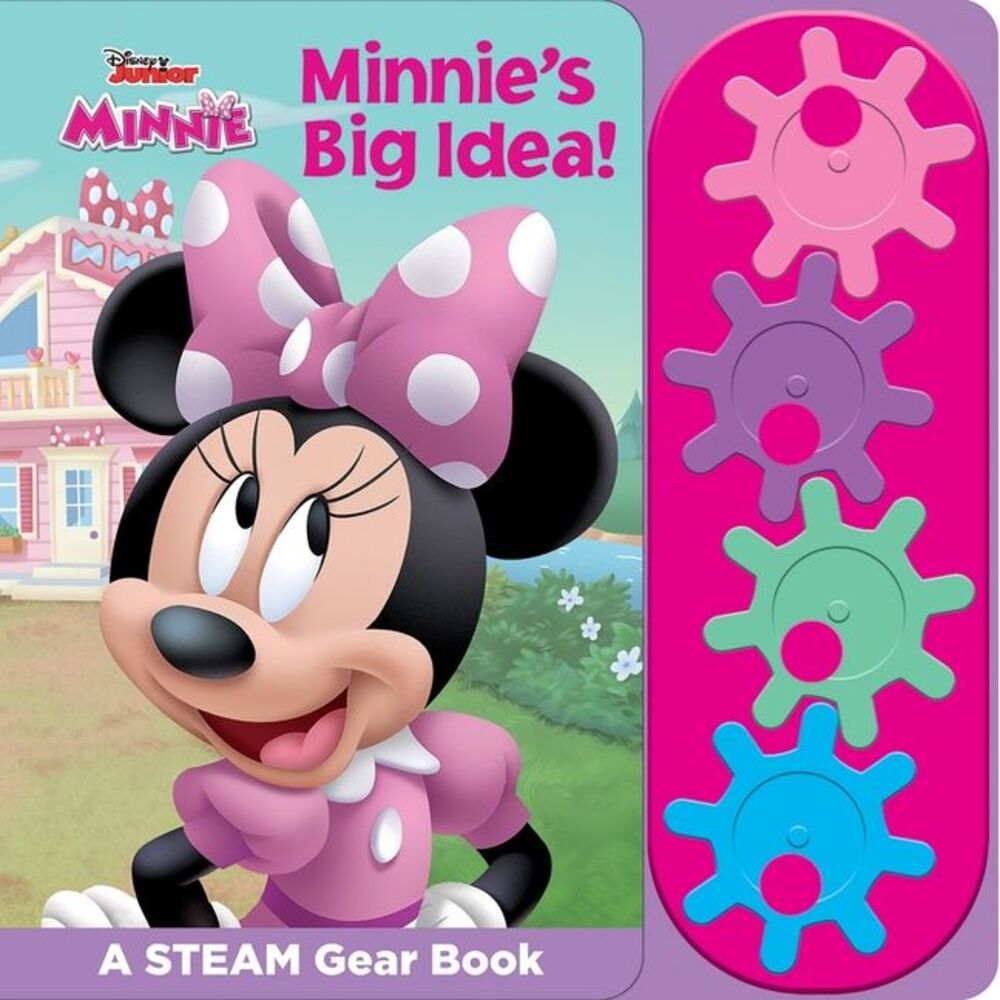 Disney Junior Minnie: Minnie's Big Idea! a Steam Gear Book [With Battery] -- Pi